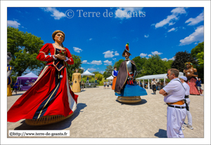 La danse de Tramasure - LESSINES (B) et Madame Tramasure (Marguerite Vincq) - LESSINES (B)