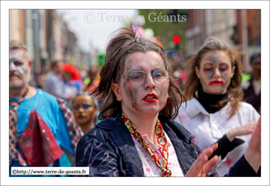 Dand le cortège de la Fête des Chapons