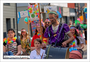 Dand le cortège de la Fête des Chapons