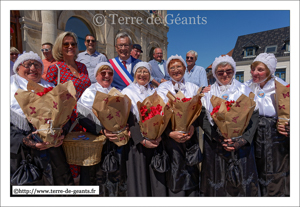 Les Matelotes qui ont particpé à la réalisation de la tenue de Sigridur
