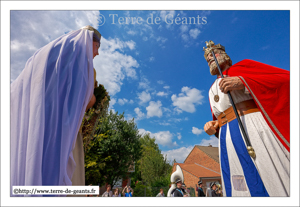 Pas de danse entre Clotilde - SOISSONS (F) et Sigebert 1er - LAMBRES-LEZ-DOUAI (F)