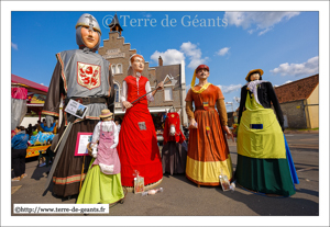Jean de Montmirail – OISY-LE-VERGER (F),  La Belle du Verger – OISY-LE VERGER (F), Jeanne Maillotte – LILLE (F), Le Cheval Martin II – OISY-LE-VERGER (F) et Saswalon – PHALEMPIN (F)