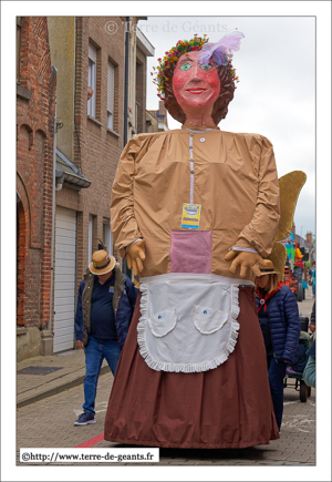 Alphonsine – Fête des Tisserands -  HALLUIN (F)