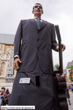 Bruxelles (Quartier des Marolles-Bruegel) (BELGIQUE) / LE GRAND JACQUES (Jacques Brel)